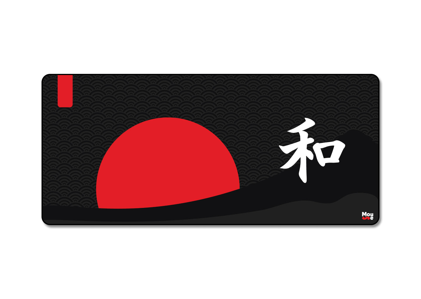 Harmony | XXL Mousepad [Black-Red]