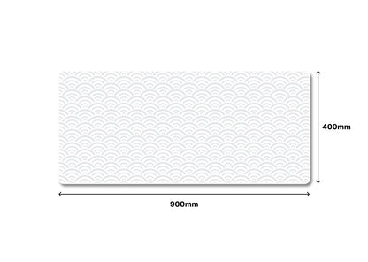 Waves | XXL Mousepad [White]